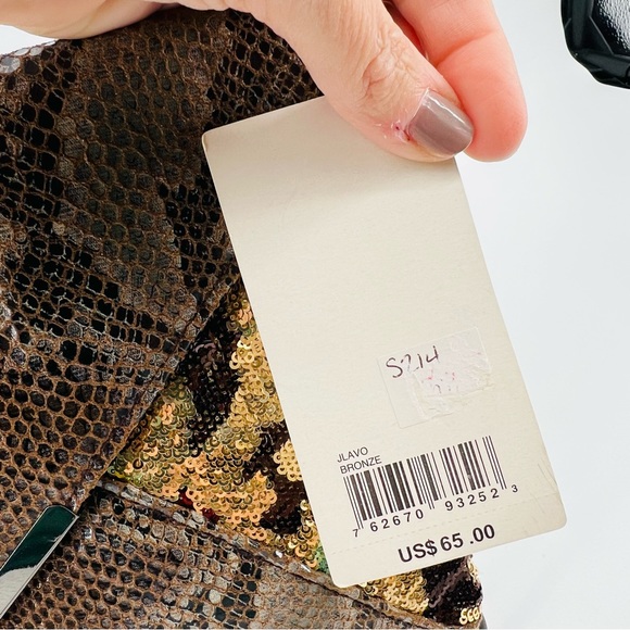 Big Buddha envelope purse nwt sequins - Picture 6 of 7